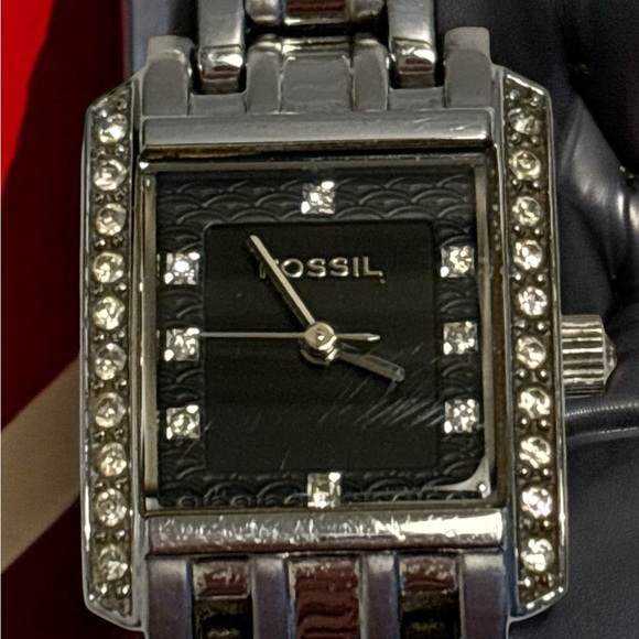 Fossil Black Dial Ladies Watch 6-3/4” - Picture 3 of 11